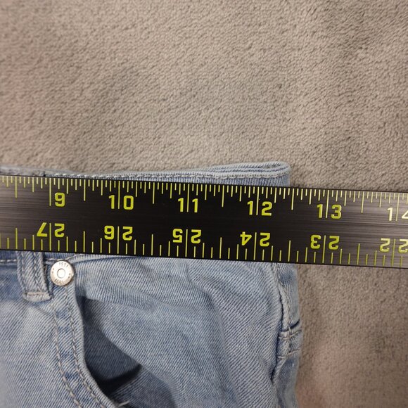 Cotton On Jeans High 90s Distressed Jean –‎ Women's Size 4 – Light Wash Blue - Picture 7 of 12